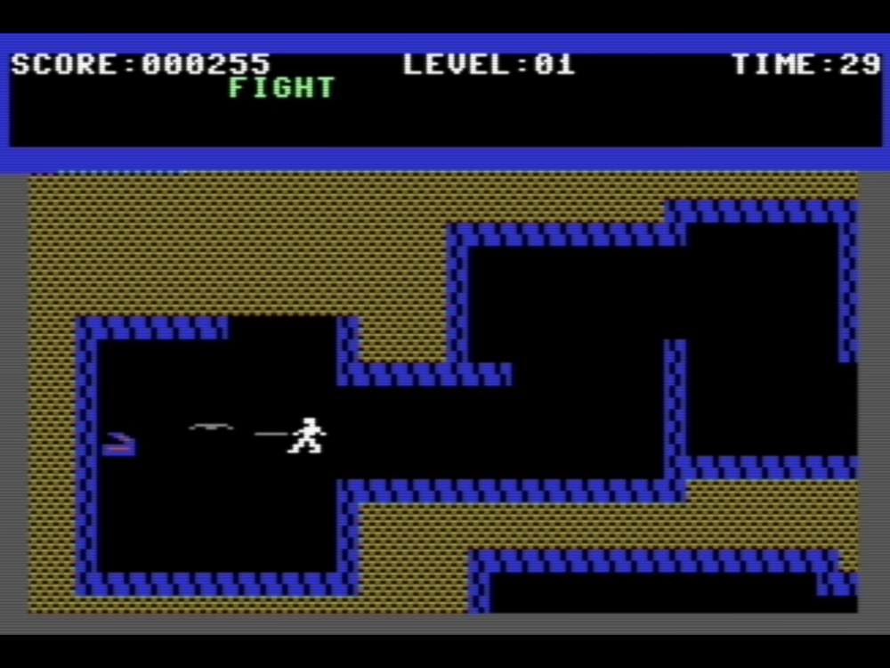 Gameplay of Gateway to Apshai for Commodore 64